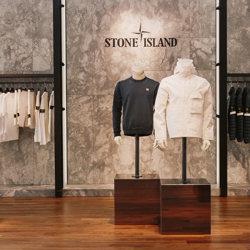 Stone Island Pop Up Shop Holt Renfrew Square One Store West Toronto Ontario Canada 2018 july 28 ghost collection exclusives