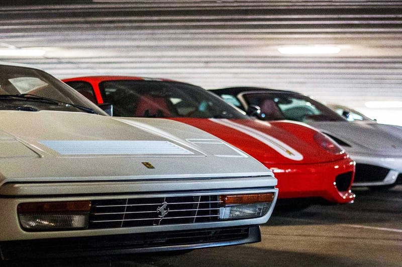 Some of the World’s Rarest Supercars Are Sitting Abandoned in a Public Parking Garage