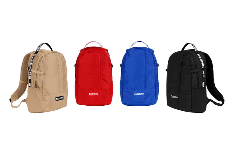 Supreme Spring/Summer 2018 Accessories