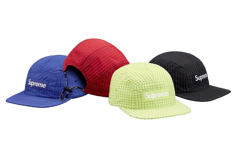 Supreme Contrast Panel Camp Cap Royal