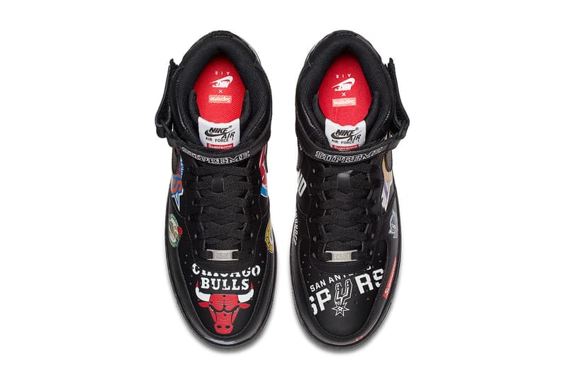 rely sink See insects Supreme x Nike Air Force 1 NBA Black Early Look | Hypebeast
