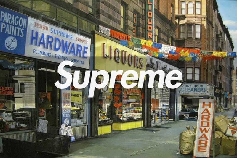 Supreme 2018 Spring/Summer Artists Influence Richard Estes Daniel Johnston Lee Quinones Kurt Cobain Hi How Are You