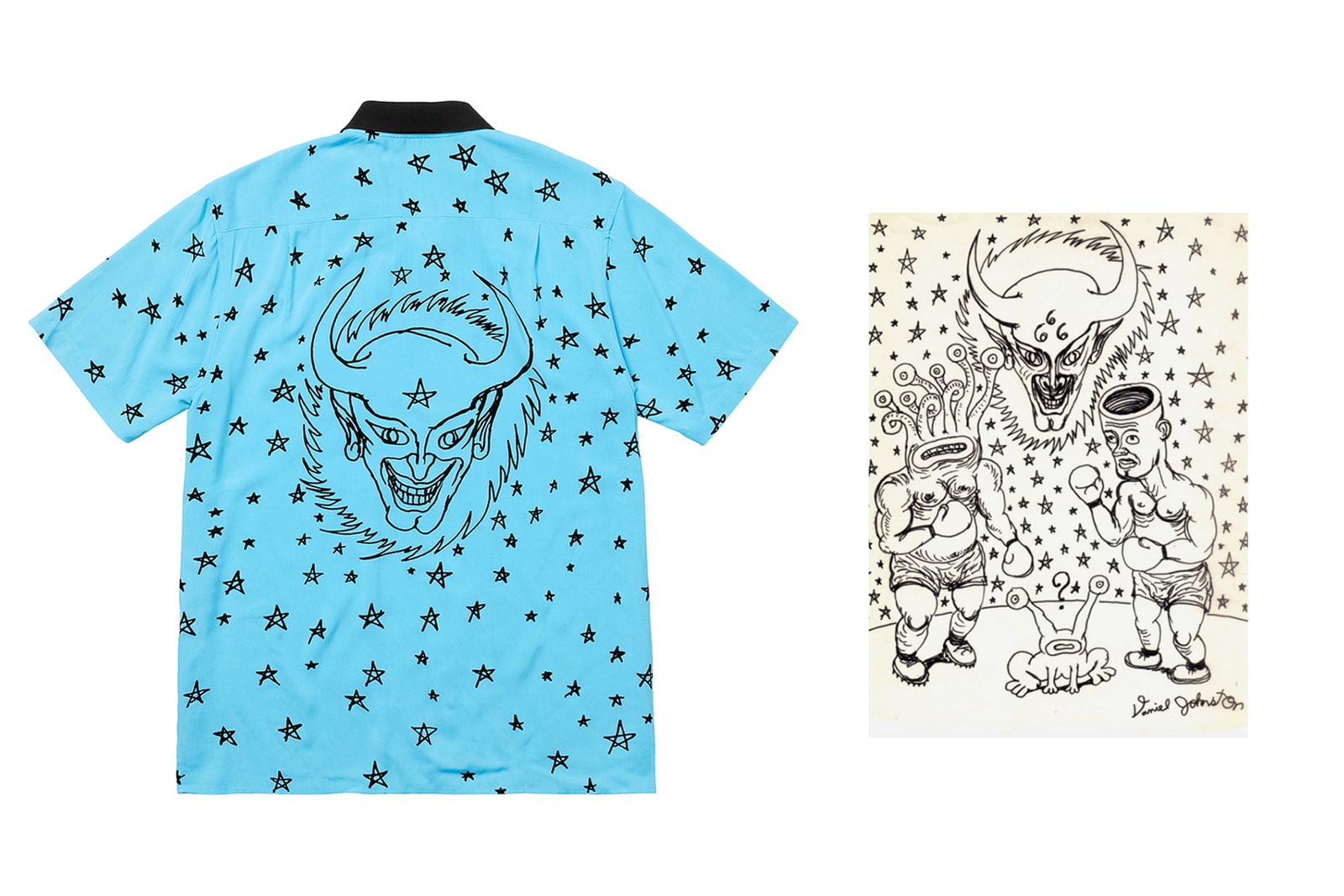 Supreme 2018 Spring/Summer Artists Influence Richard Estes Daniel Johnston Lee Quinones Kurt Cobain Hi How Are You