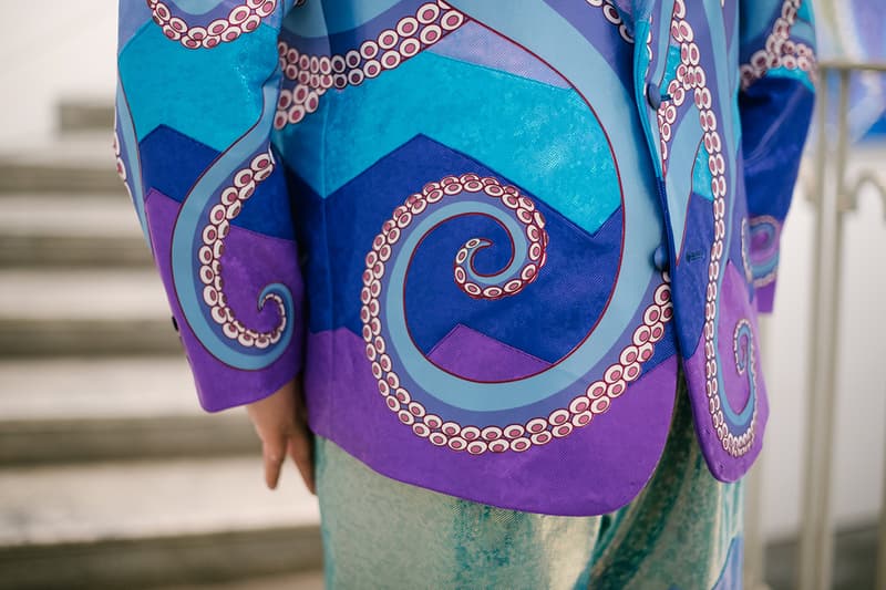 Takashi Murakami The Octopus Eats Its Own Leg Streetsnaps Vancouver Art Gallery Exhibit Display Off White Air Jordan 1 Japanese Art Anime