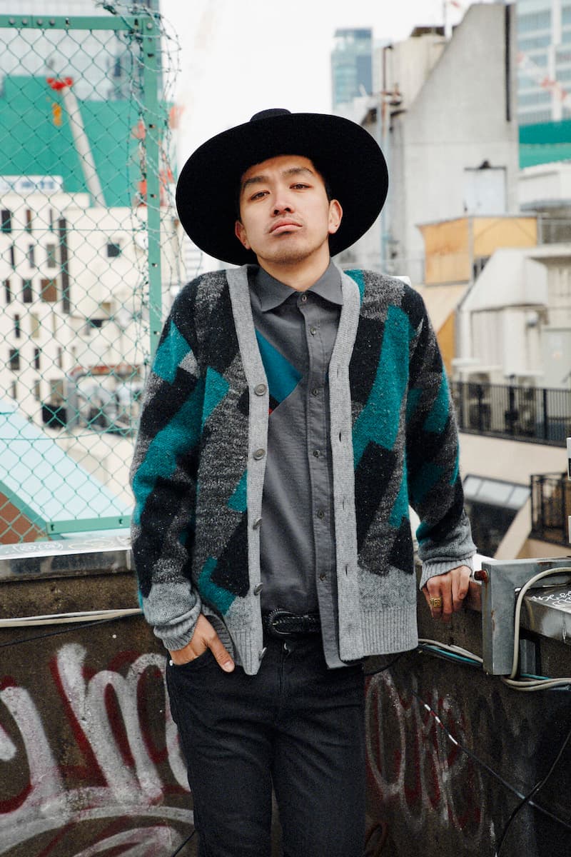 Tashiro Fall Winter 2018 Men's Collection Menswear Streetwear Japan Label Underground Culture Cardigans Mens