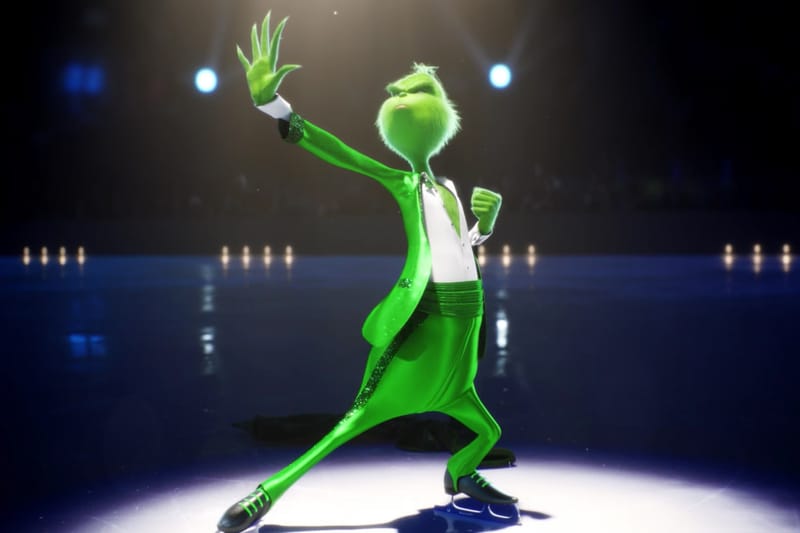 'The Grinch' Hits the Ice to Celebrate 2018 Winter Olympics