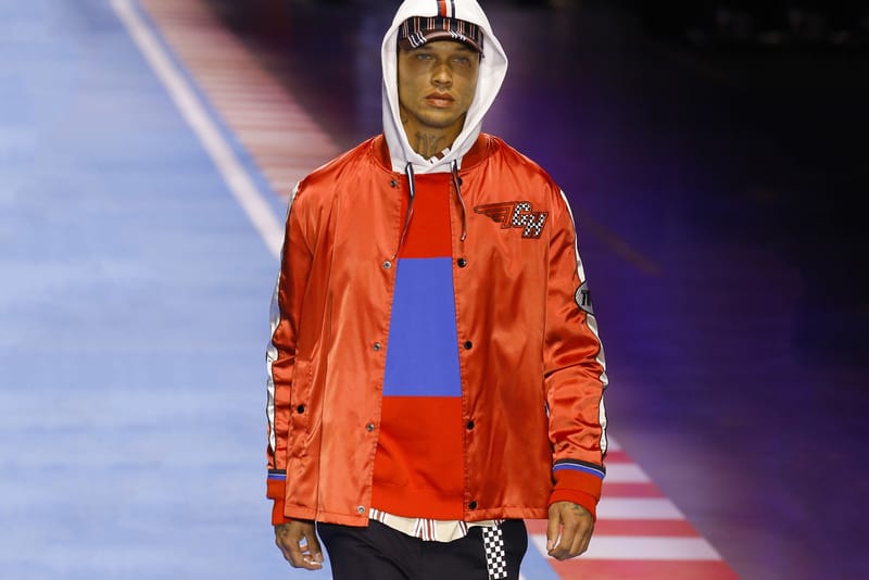 Tommy Hilfiger Hits the Racetrack for Sporty Spring 2018 Collection