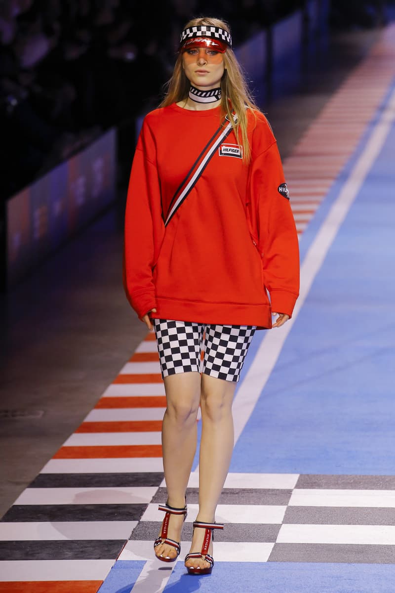 Tommy Hilfiger 2018 Spring Runway Collection Gigi Hadid Milan fashion week summer