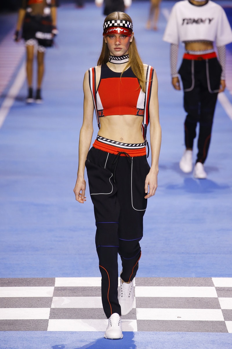 Tommy Hilfiger 2018 Spring Runway Collection Gigi Hadid Milan fashion week summer