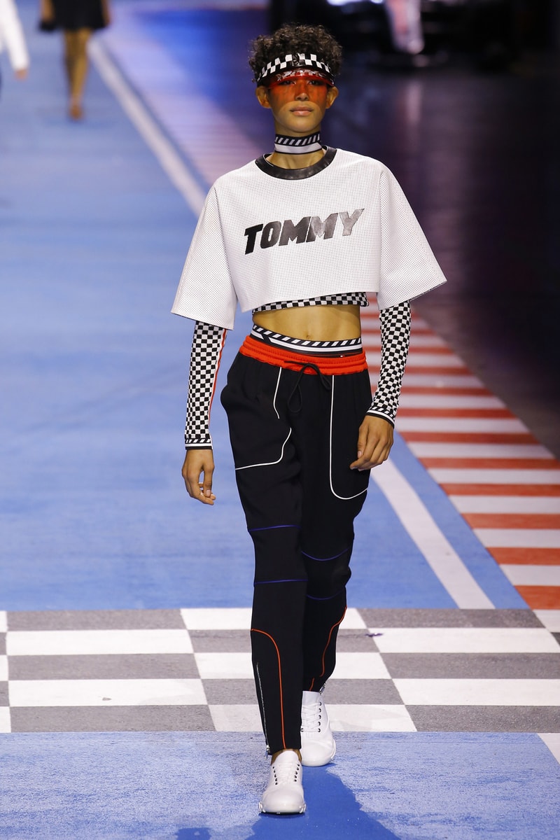 Tommy Hilfiger 2018 Spring Runway Collection Gigi Hadid Milan fashion week summer