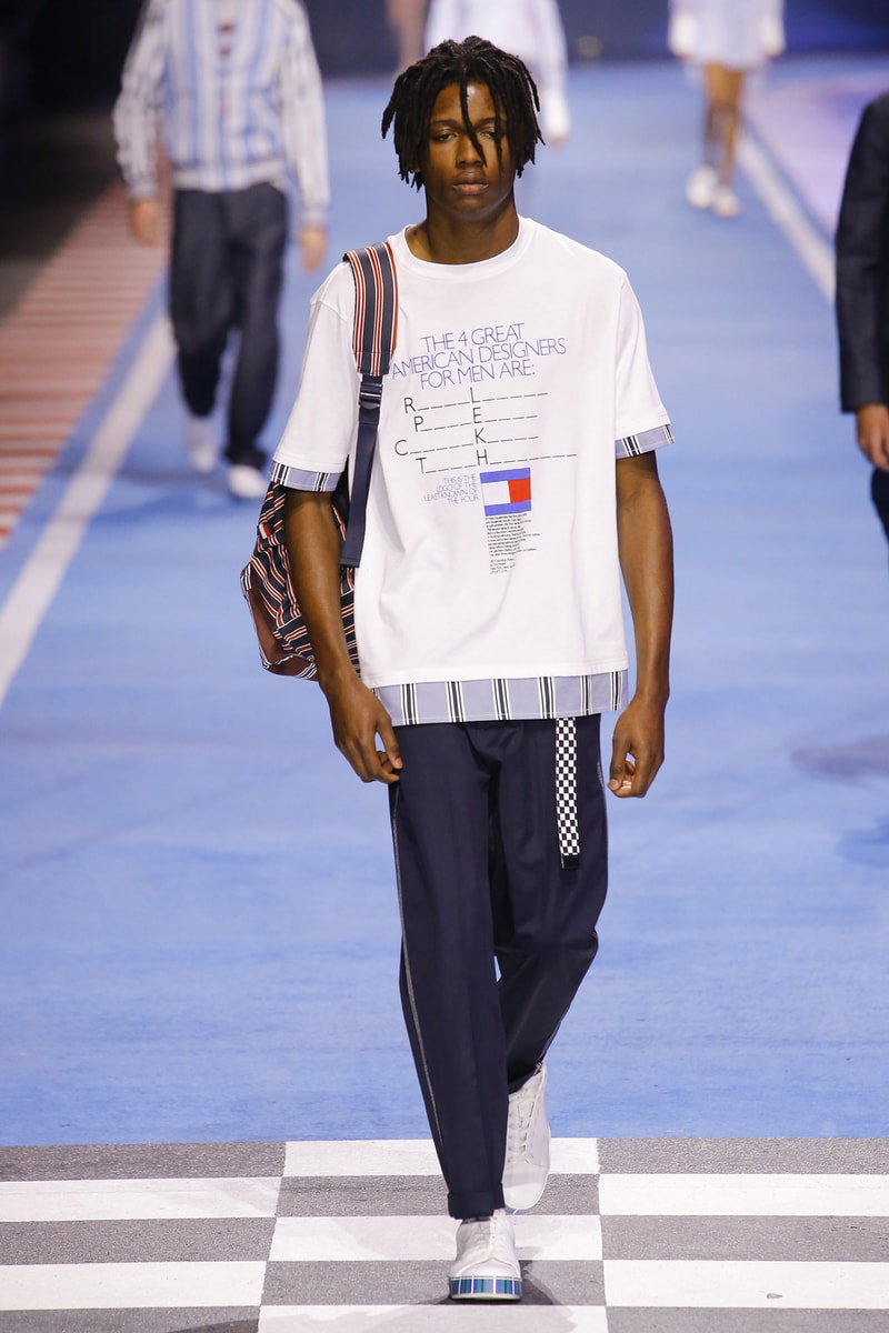 Tommy Hilfiger 2018 Spring Runway Collection Gigi Hadid Milan fashion week summer