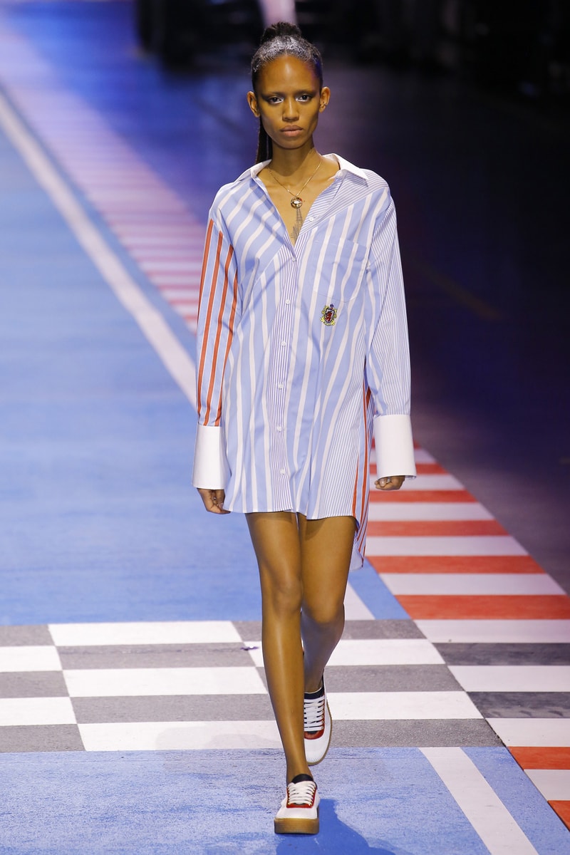 Tommy Hilfiger 2018 Spring Runway Collection Gigi Hadid Milan fashion week summer