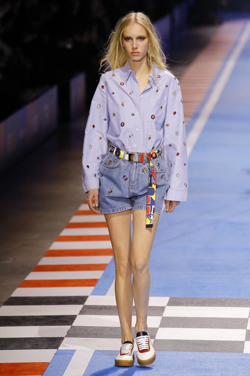 Tommy Hilfiger 2018 Spring Runway Collection Gigi Hadid Milan fashion week summer