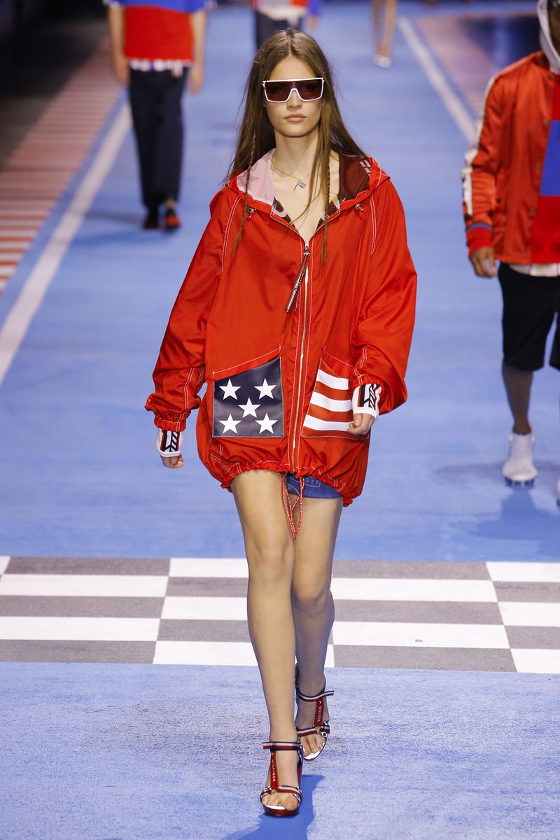 Tommy Hilfiger 2018 Spring Runway Collection Gigi Hadid Milan fashion week summer