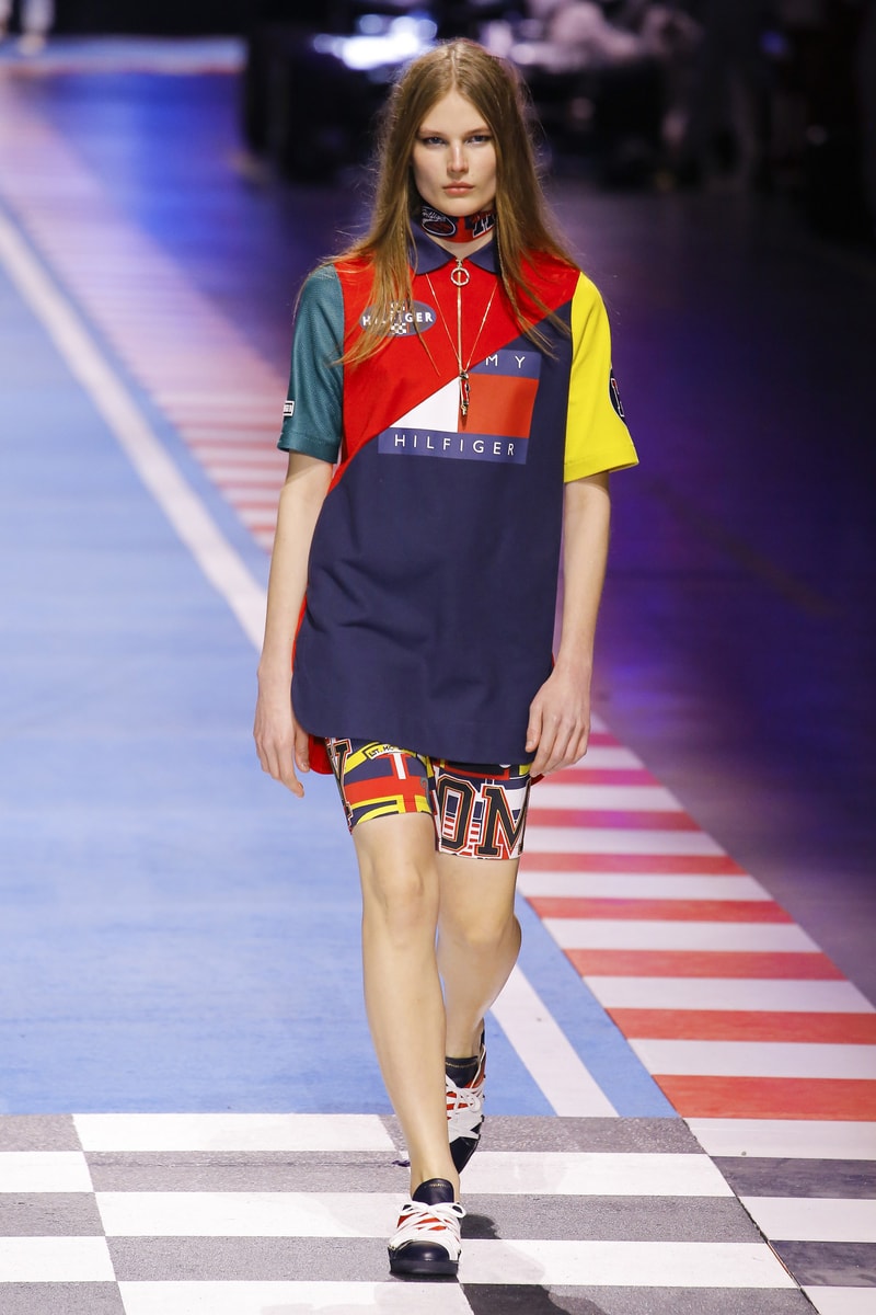 Tommy Hilfiger 2018 Spring Runway Collection Gigi Hadid Milan fashion week summer