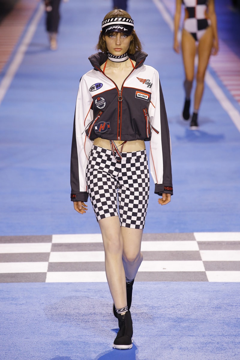 Tommy Hilfiger 2018 Spring Runway Collection Gigi Hadid Milan fashion week summer
