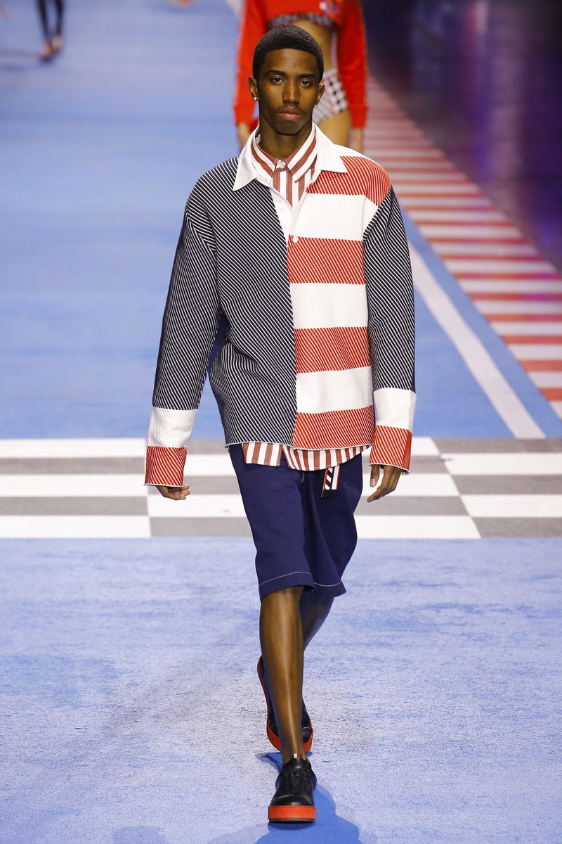 Tommy Hilfiger 2018 Spring Runway Collection Gigi Hadid Milan fashion week summer