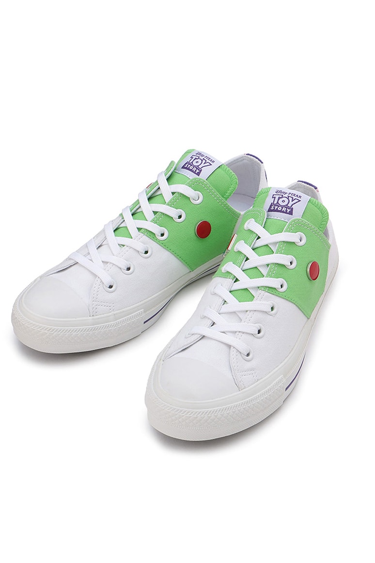 Toy Story Converse Sneaker Collection All Star 100 High Tops Hi Top Low Top Casual Sneakers Fashion Menswear Womens Shoes Men Women Kids Pixar Disney