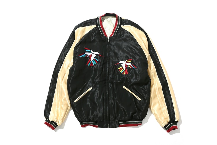JOURNAL STANDARD Drops Exclusive Reversible Souvenir Jackets