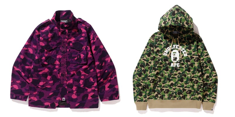 bape x undefeated