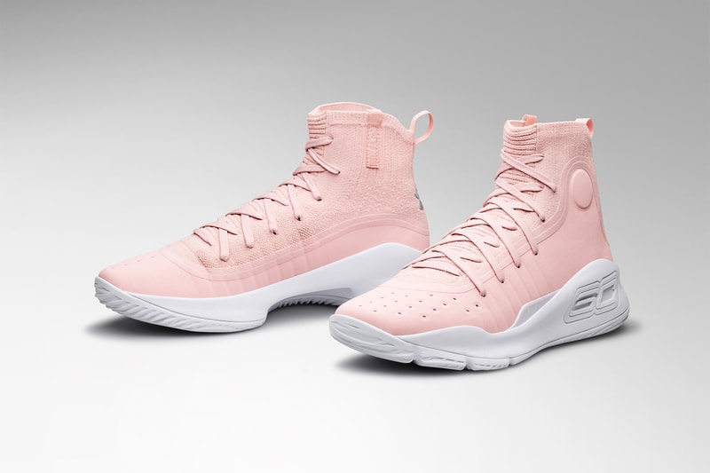 Under Armour Curry 4 Flushed Pink Stephen Curry Ayesha Curry Valentines Day February 2018 footwear