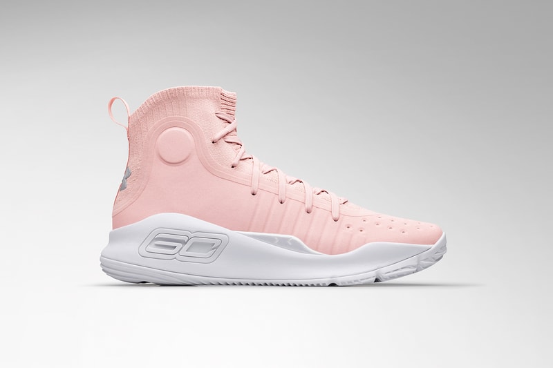 Under Armour Curry 4 Flushed Pink Stephen Curry Ayesha Curry Valentines Day February 2018 footwear