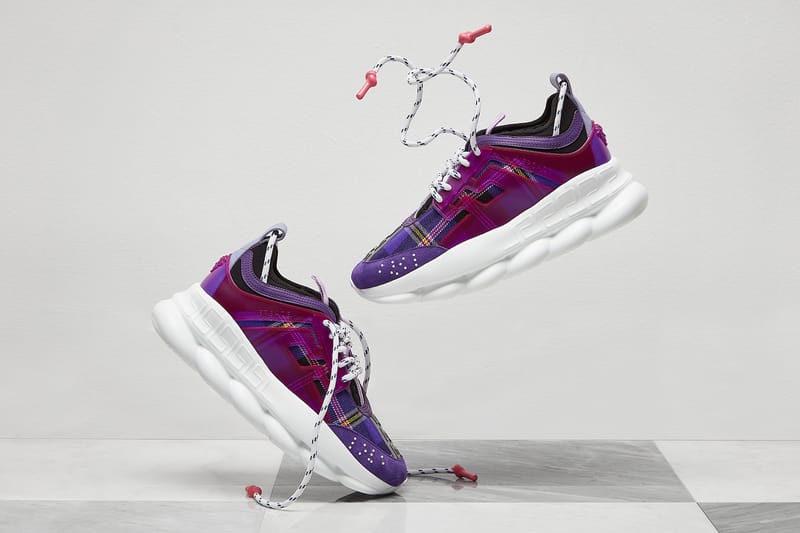 Your First Look at Versace's Chain Reaction Sneaker For Women