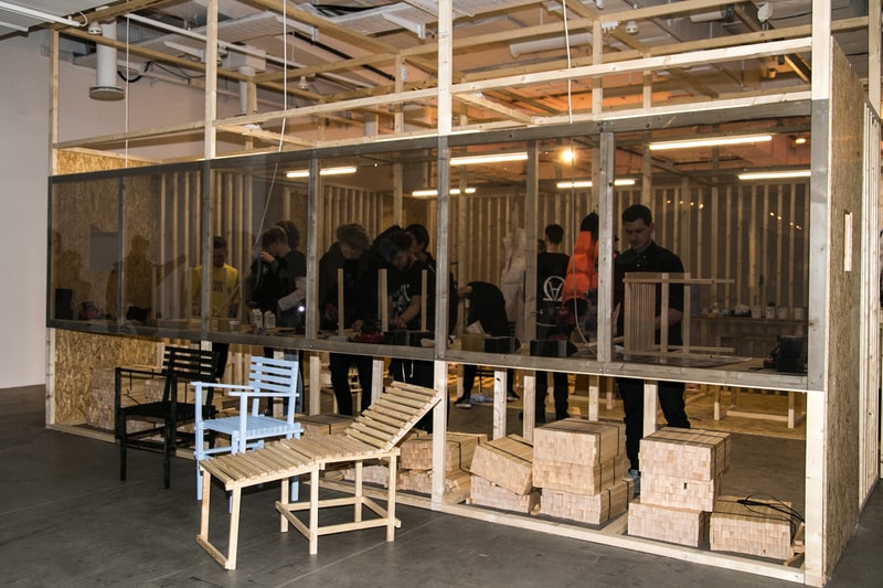 Max Lamb DIY CHAIR Virgil Abloh event recap