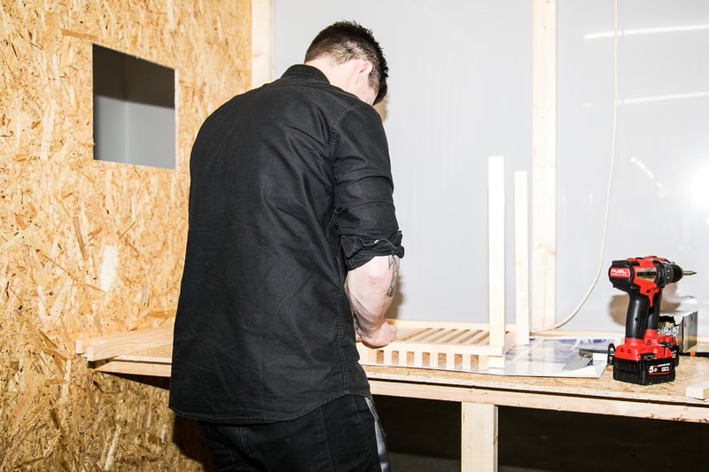 Max Lamb DIY CHAIR Virgil Abloh event recap