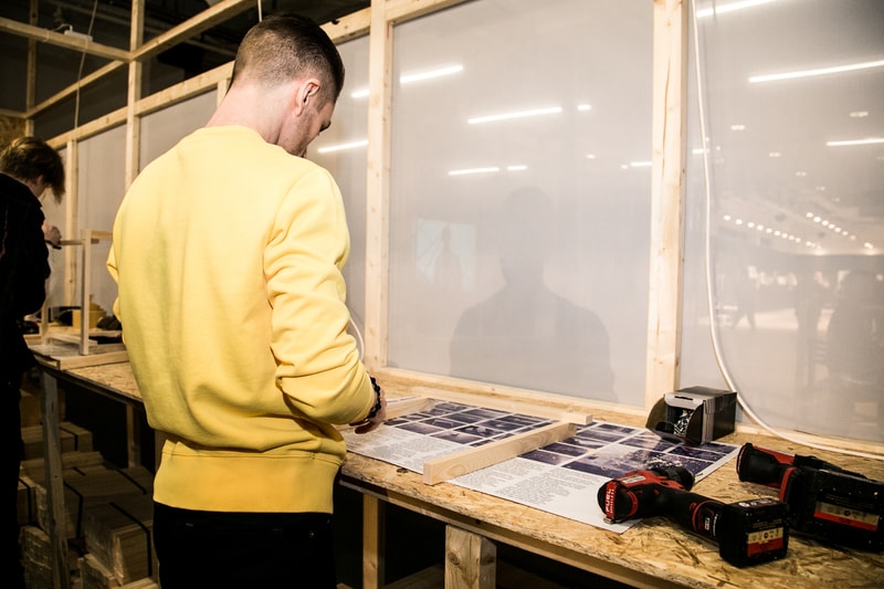 Max Lamb DIY CHAIR Virgil Abloh event recap