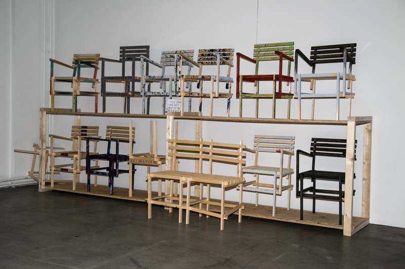 Max Lamb DIY CHAIR Virgil Abloh event recap