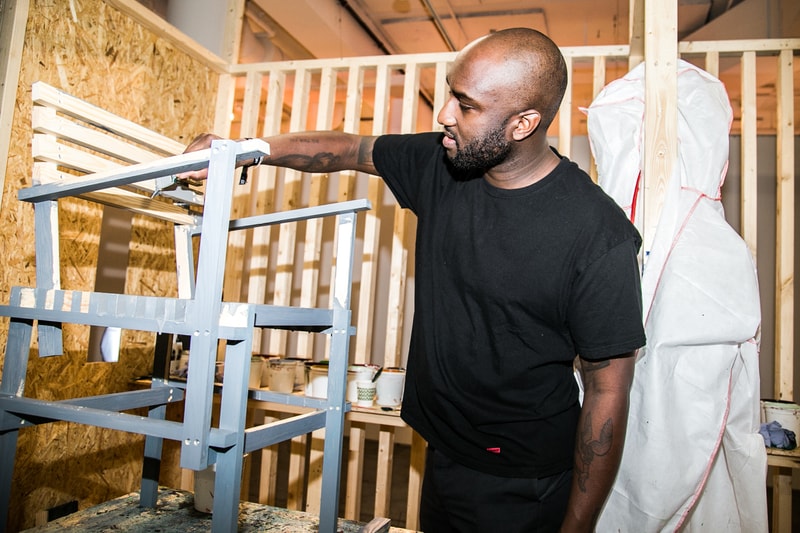 Max Lamb DIY CHAIR Virgil Abloh event recap