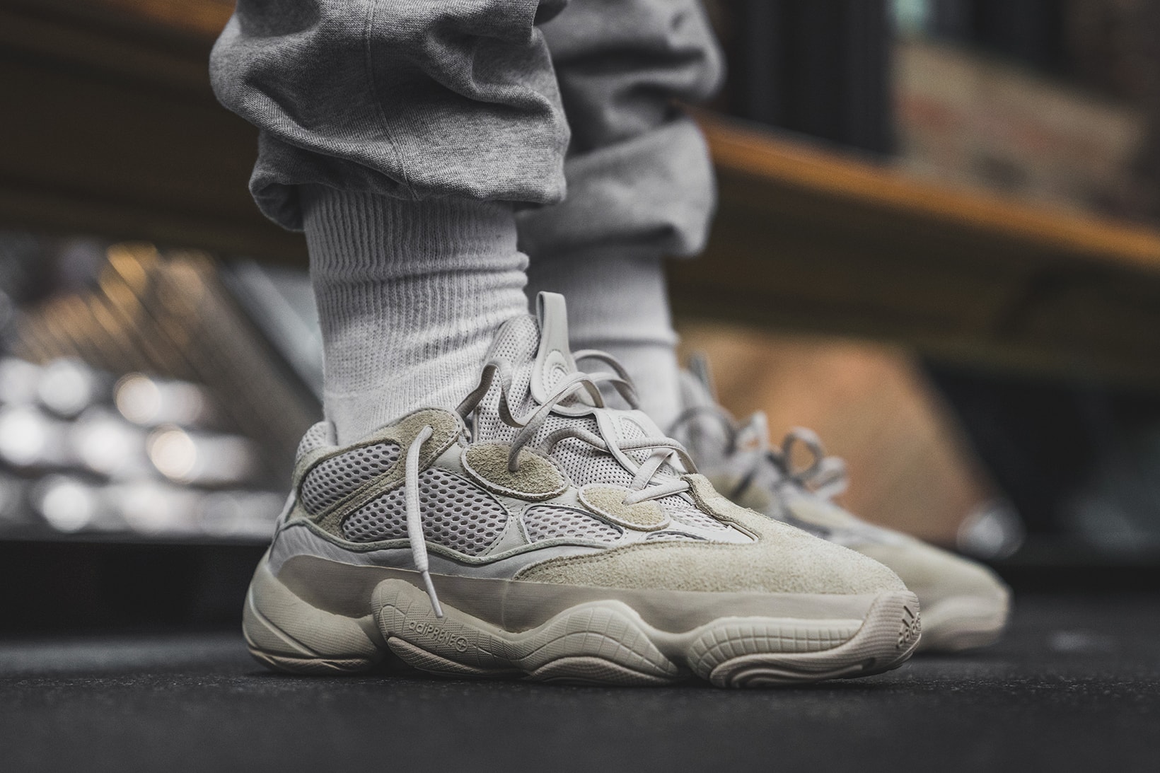 YEEZY 500 Blush Pre Release Date February 16 17 2018 Los Angeles LA NBA All Star Game Weekend 747 Warehouse St adidas adidas Originals Runner Sneakers Drops Info Kanye West Yeezy Mafia