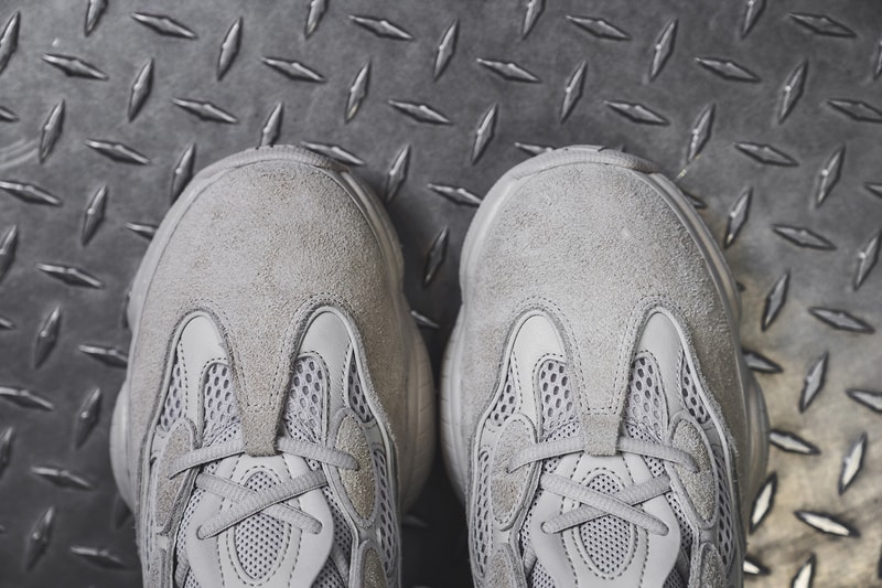 YEEZY Desert Rat 500 Blush Flight Club Closer Look Photos Kanye West