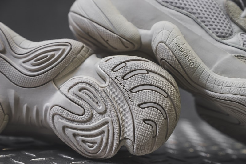 YEEZY Desert Rat 500 Blush Flight Club Closer Look Photos Kanye West