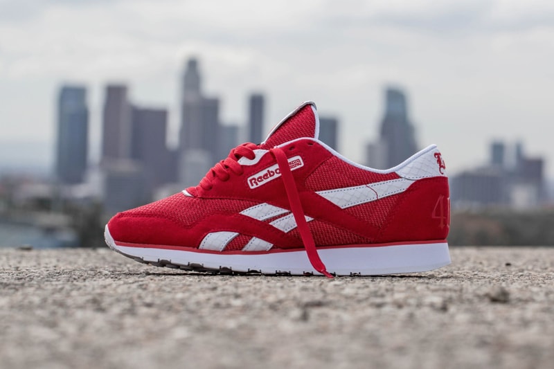 YG BAIT Reebok Classic Nylon 4HUNNID All-star weekend pop up los angeles 