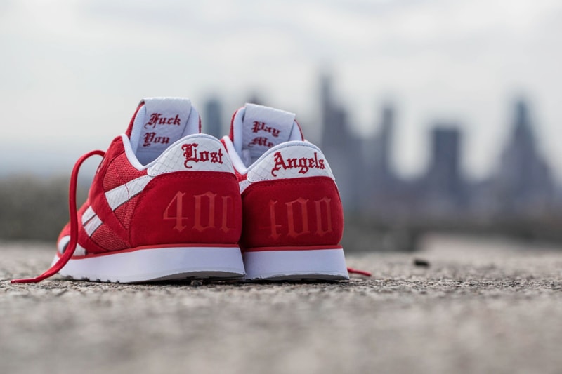 YG BAIT Reebok Classic Nylon 4HUNNID All-star weekend pop up los angeles 