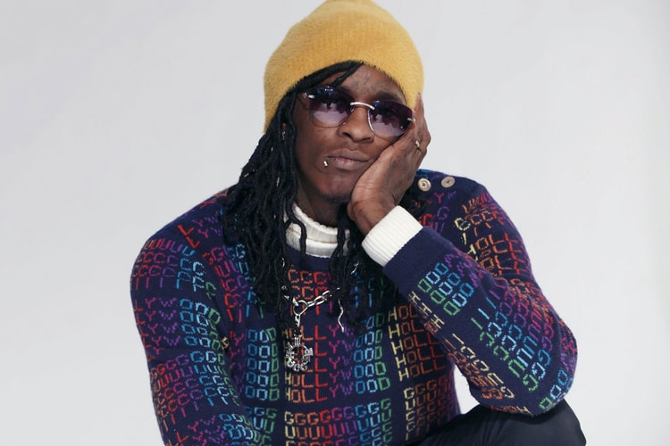 Young Thug Says He Is "Fashion" & Plans to Go Deaf for 2018
