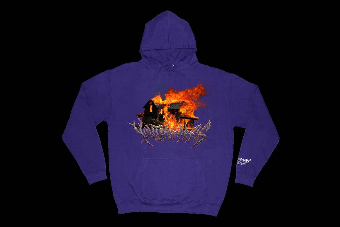 YOUTH of PARIS New 2018 Final World Tour Hoodies House Burn Almost Nothing
