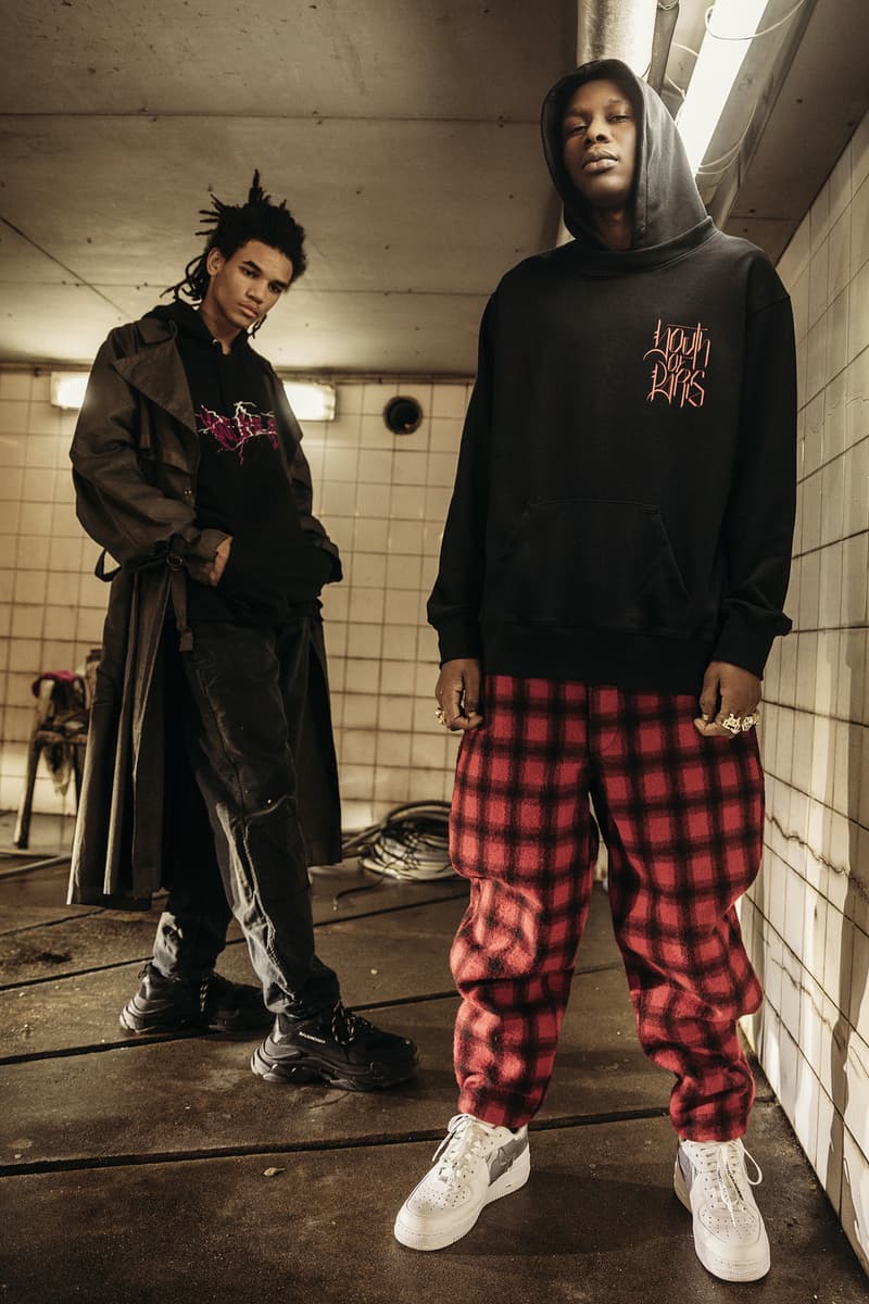 YOUTH OF PARIS PRETTY BOX Paris France editorial badboi balenciaga junya watanabe VLONE comme des garcons