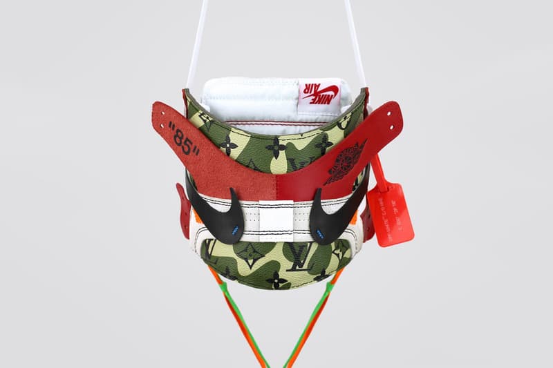 Zhijun Wang “MURAKAMI & ABLOH” AJ1 LV Camo Mask | HYPEBEAST