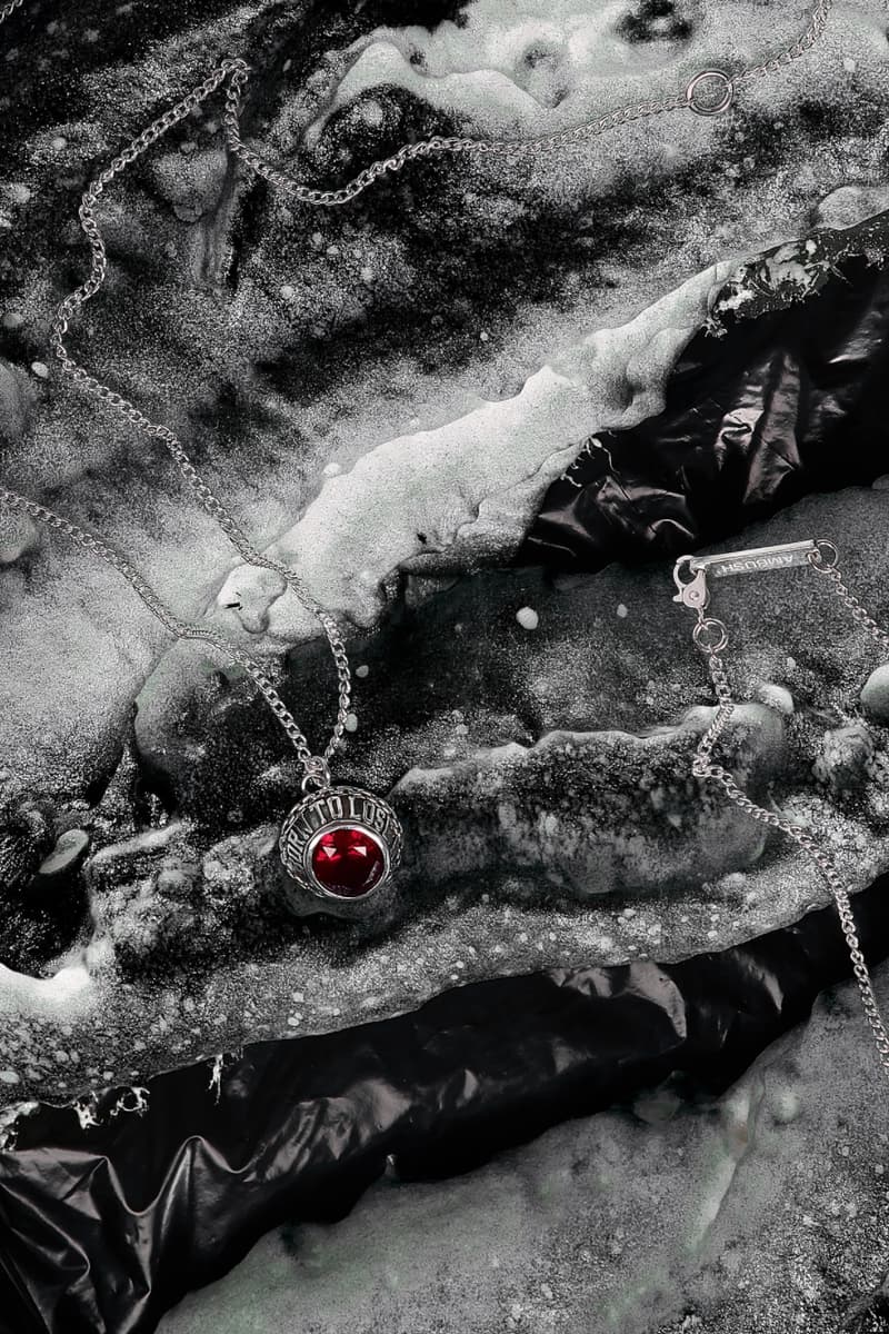 /017 AMBUSH Spring Summer 2018 Editorial Ring Earring Necklace Pin Pendant