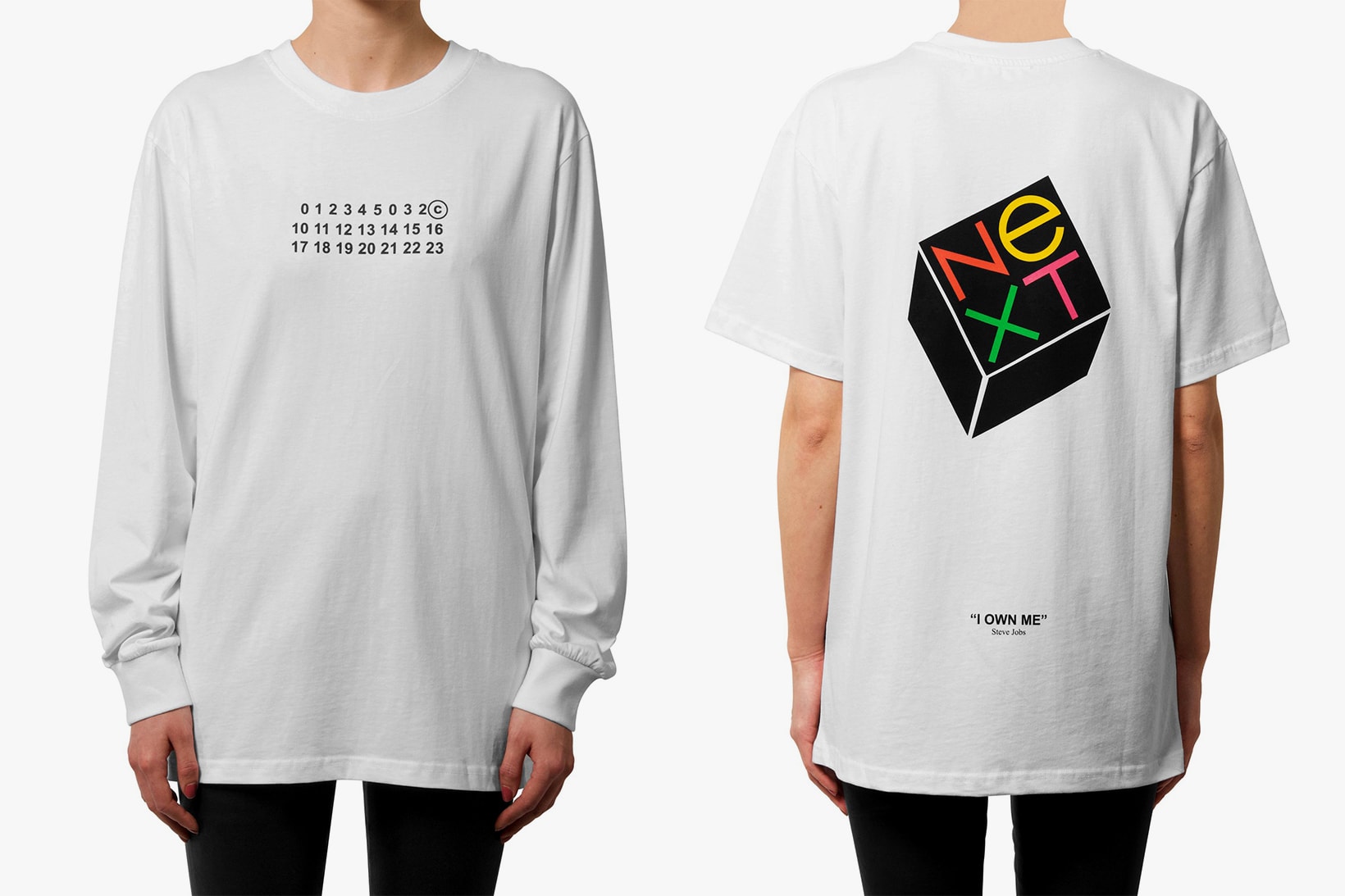 032c Bootleg Maison Margiela NeXT T Shirts tees march 14 2018 release date info drop limited graphic steve jobs logo
