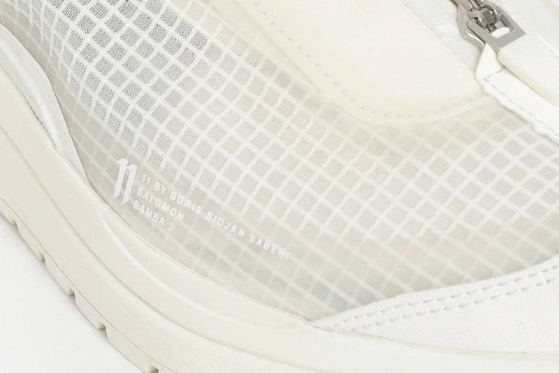 11 by Boris Bidjan Saberi Salomon High-Top Sneaker white release info footwear