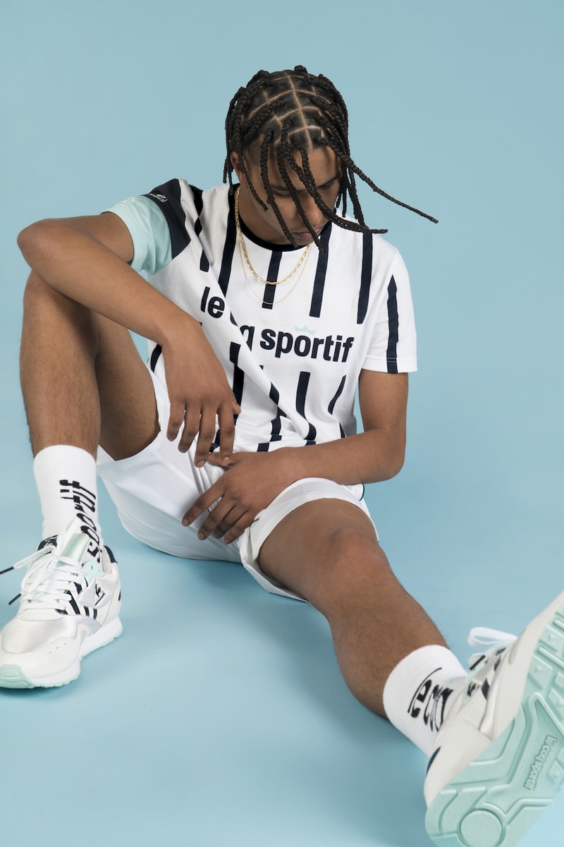 24 Kilates Le Coq Sportif Flash Collaboration capsule collection white april 7 2018 release date info drop sneakers shoes footwear