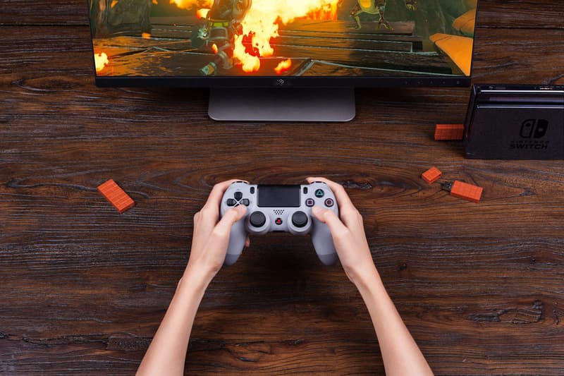 8bitdo controller adapter nintendo switch playstation 4 bluetooth wireless