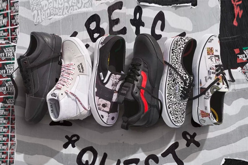 A Tribe Called Quest Vans collaboration Release Date info purchase sneakers price era sk8-hi slip on old skool