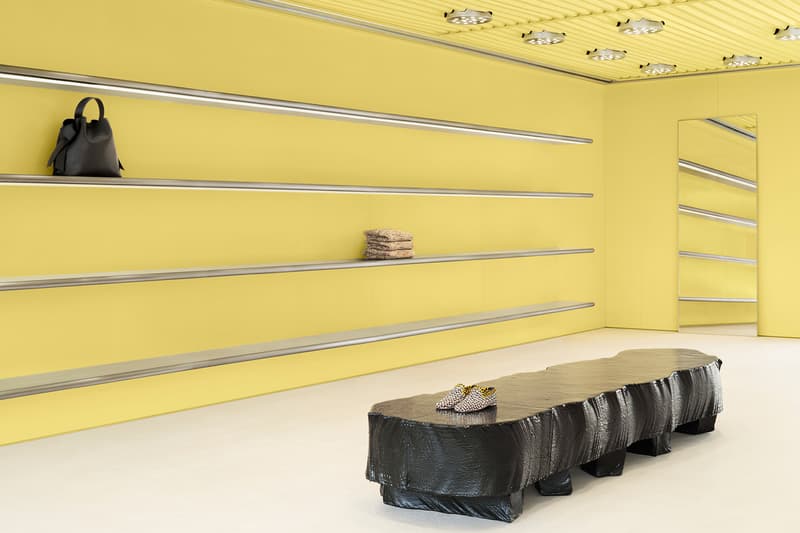 Acne Studios Open West Hollywood Shop Store L.A. retail Max Lamb Daniel Silver T-shirt Benoit Lalloz Los Angeles