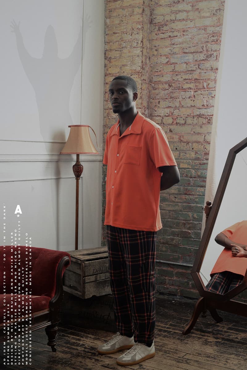 Ad Idem Do It in the Dark Lookbook Capsule Collection Workwear