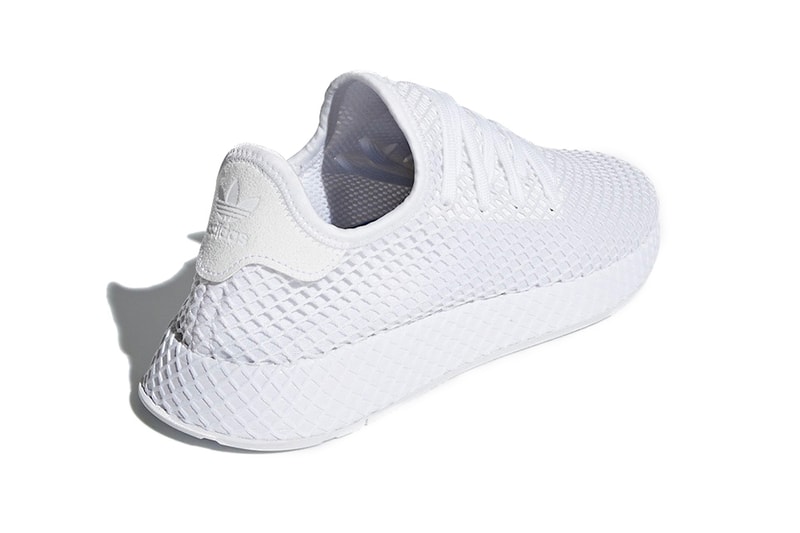 adidas Deerupt release info white black red blue mesh sneakers footwear